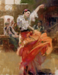 Flamenco in Red